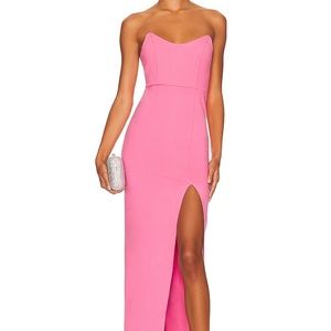 Long pink dress - Superdown